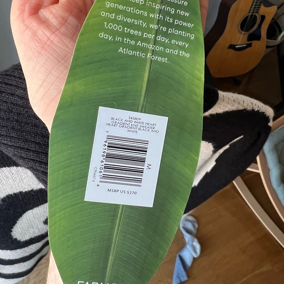 Farm Rio heart sweater - Picture 4 of 6